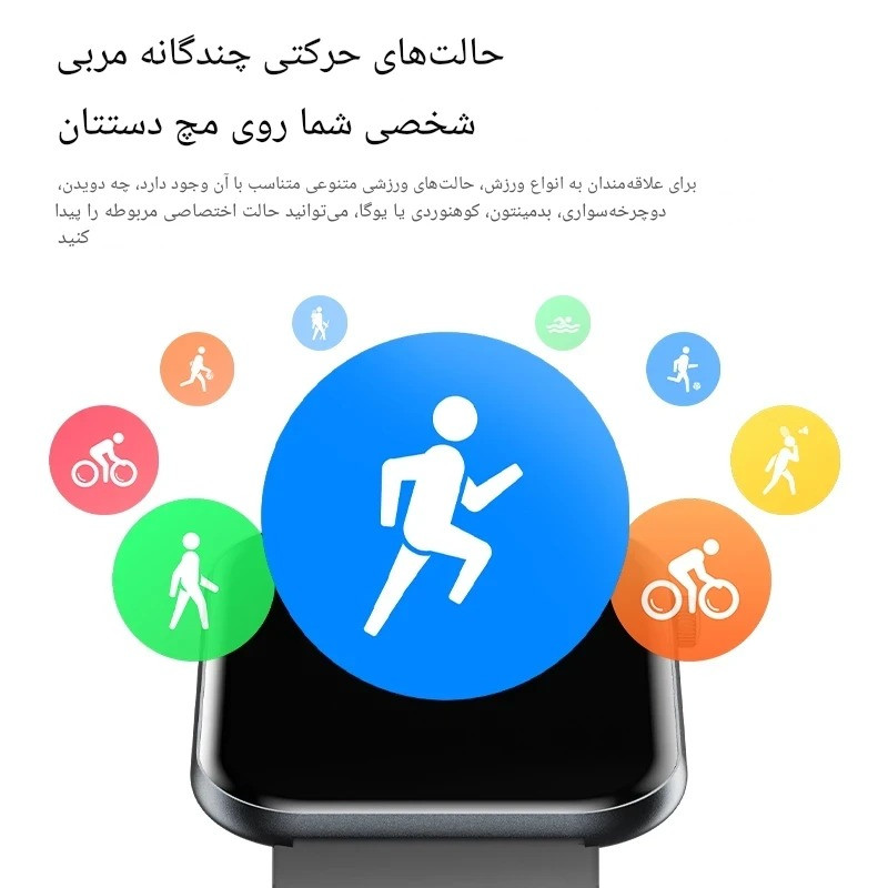 ساعت هوشمند 1.32 اینچی لیمیکس مدل CDO5 بند سیلیکونی