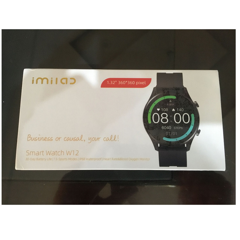 ساعت هوشمند آی می لب مدل MEH IMILAB W12 Smart Watch