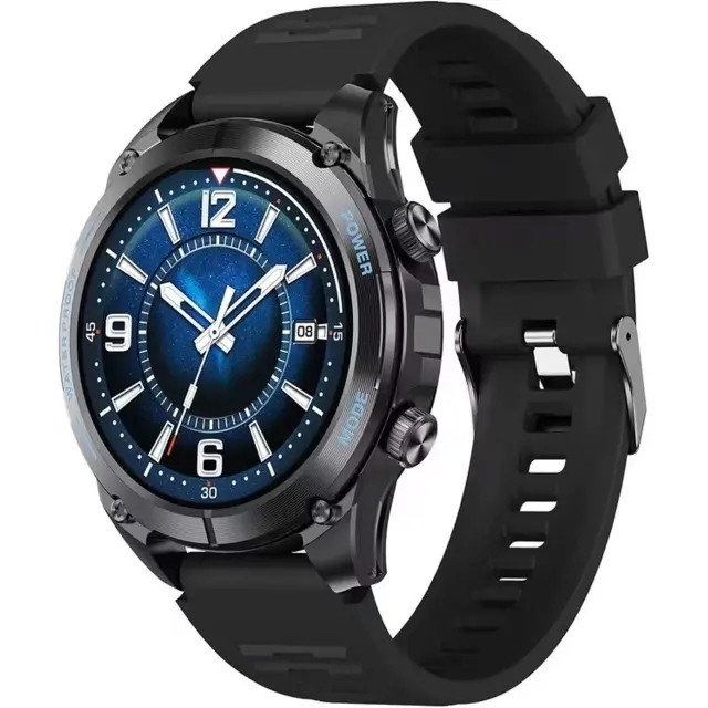 ساعت هوشمند 1.43 اینچی پاورولوجی مدل Titan Rugged Sport با بند سیلکونی
