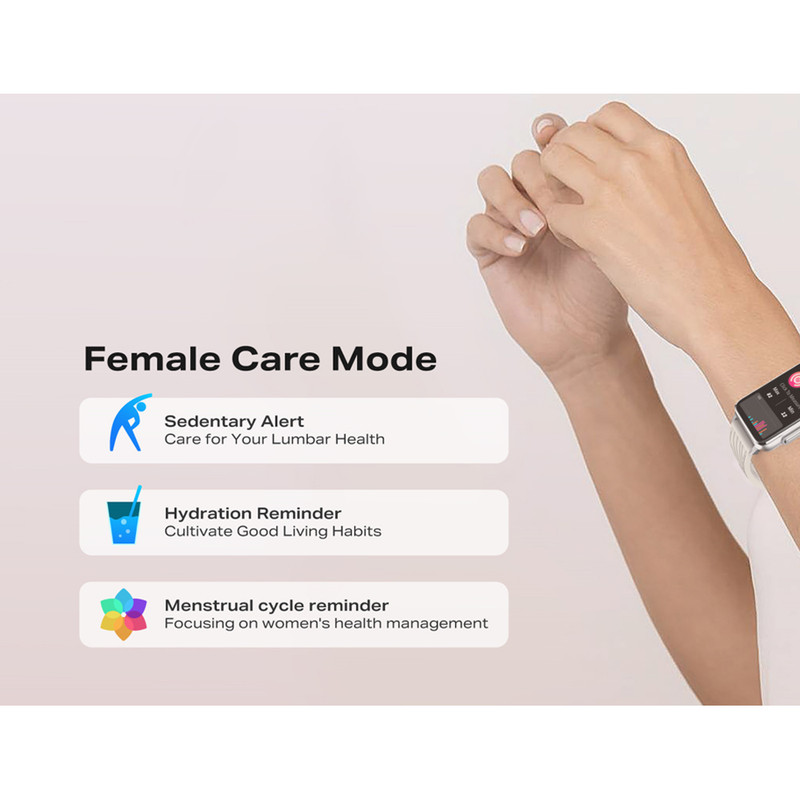 ساعت هوشمند 45 میلیمتری اینفینیکس مدل XWatch Xband با بند پلاستیکی
