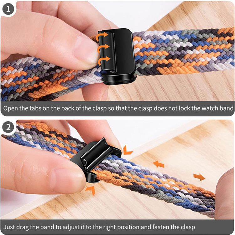 بند راینو مدل Braid Magnet مناسب برای اپل واچ سری 1/2/3/4/5/6/7/8/9/10/SE/ULTRA سایز 44/45/46/49 mm