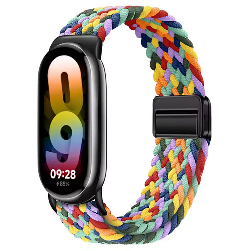 بند مسیر مدل BraidedMgn مناسب برای ساعت هوشمند شیائومی Mi Band 10