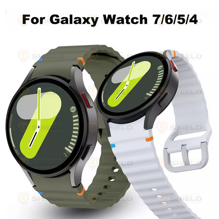 بند آلتیمیت شیلد مدل Silic ARC مناسب برای ساعت هوشمند سامسونگ Galaxy Watch 4/5/6/7/FE size 40/43/44/46/47mm