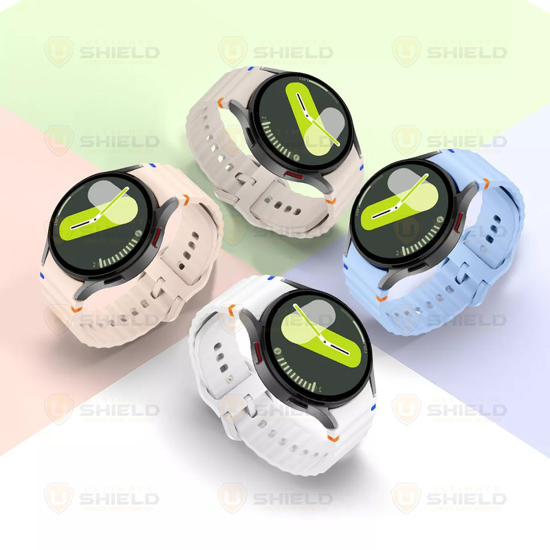 بند آلتیمیت شیلد مدل Silic ARC مناسب برای ساعت هوشمند سامسونگ Galaxy Watch 4/5/6/7/FE size 40/43/44/46/47mm