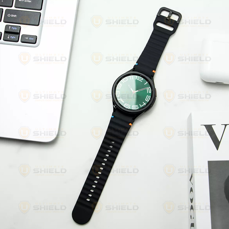 بند آلتیمیت شیلد مدل Silic ARC مناسب برای ساعت هوشمند سامسونگ Galaxy Watch 4/5/6/7/FE size 40/43/44/46/47mm