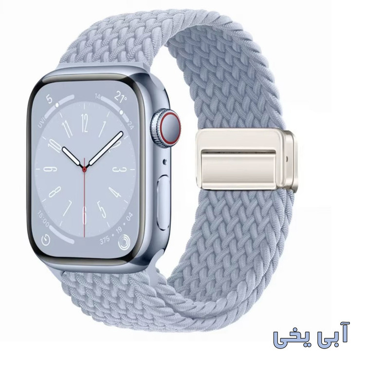 بند راینو مدل Braided Magnet مناسب برای اپل واچ سایز 44/45/46/49 میلی متری سری 1/2/3/4/5/6/7/8/9/10/SE/ULTRA