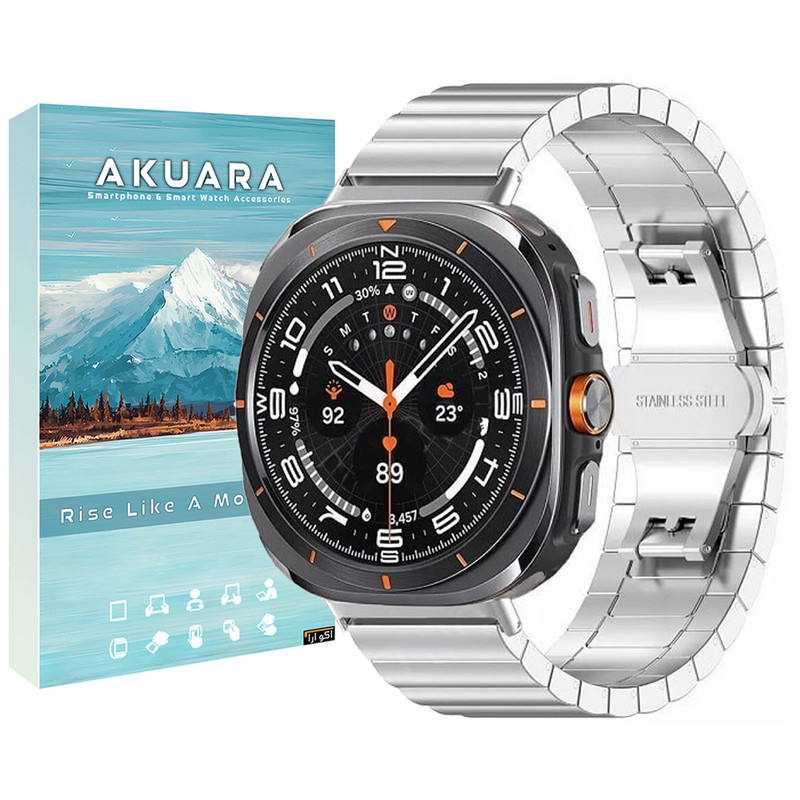 بند ساعت آکوآرا مدل 1Bead مناسب برای ساعت هوشمند سامسونگ Galaxy Watch 7 Ultra 47mm