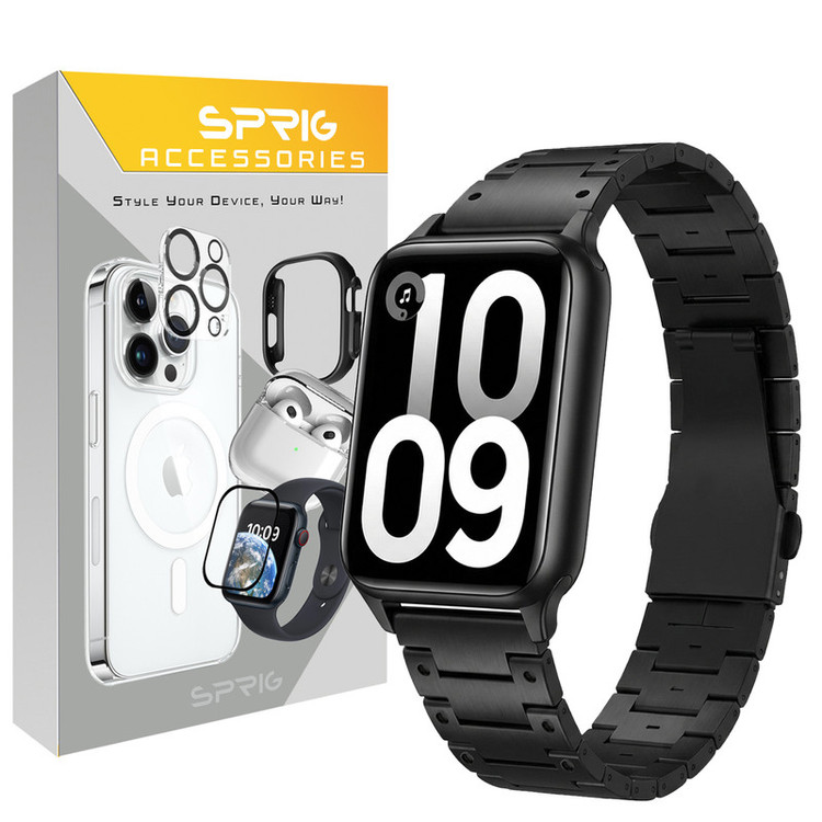 بند اسپریگ مدل Santos Special مناسب برای ساعت هوشمند شیائومی Mi band 10 Pro (42mm)