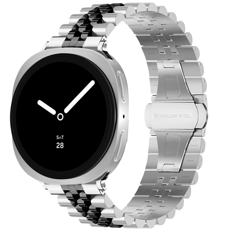 بند فلزی اسپریگ مدل 5Bead SL-DualC W9 مناسب برای ساعت هوشمند سامسونگ Galaxy Watch 9 40mm / 9 44mm