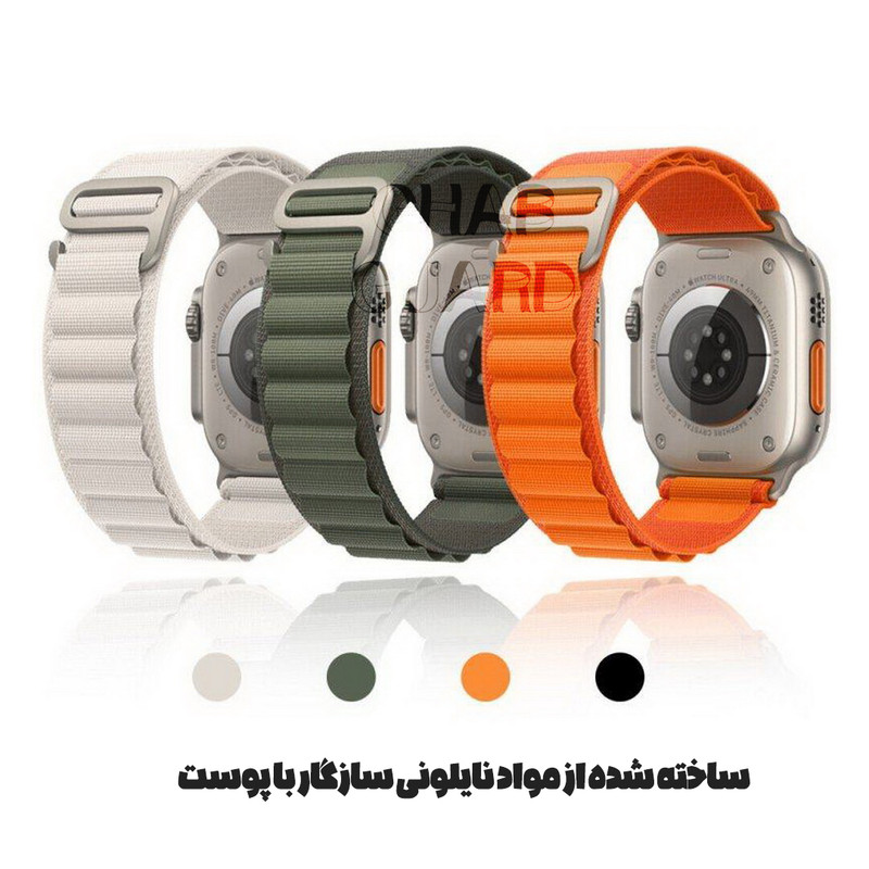 بند قاب گارد مدل APLINEGمناسب برای اپل واچ 42/44/45/49 میلی متر