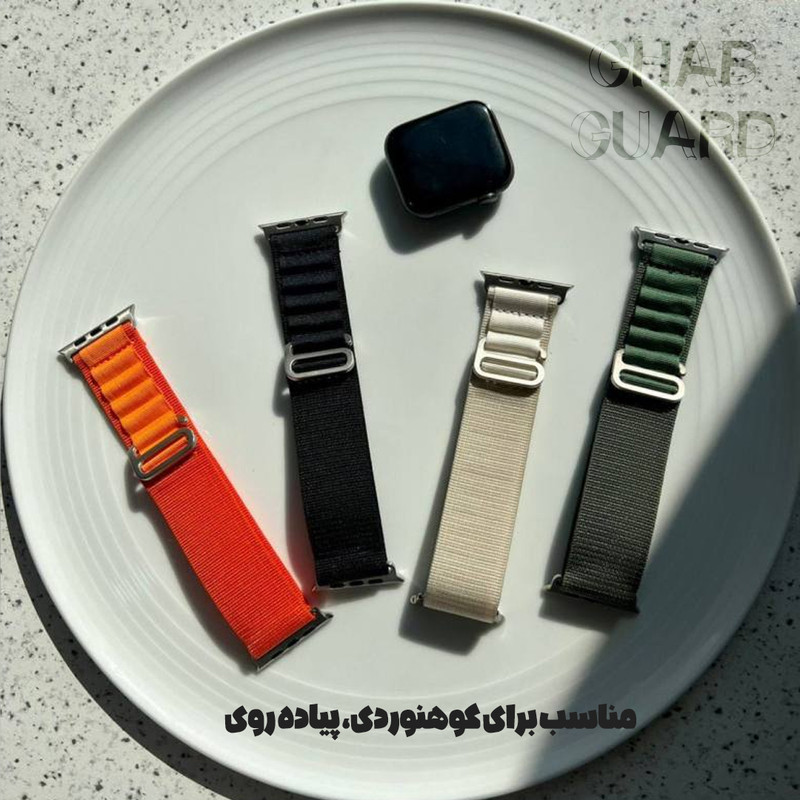 بند قاب گارد مدل APLINEGمناسب برای اپل واچ 42/44/45/49 میلی متر