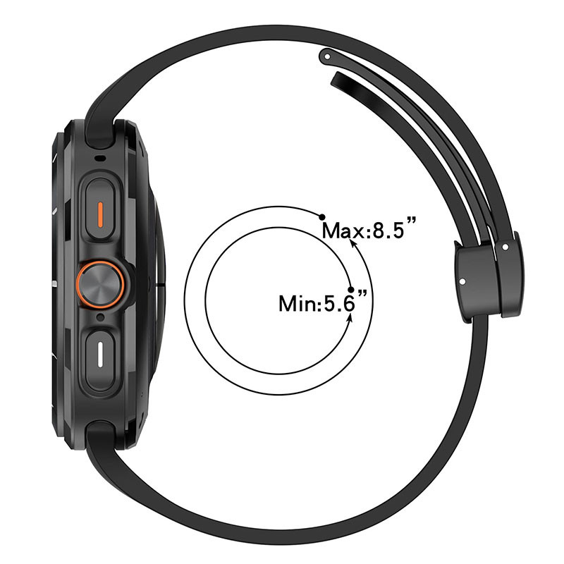 بند مسیر مدل Silic2 Magnetic مناسب برای ساعت هوشمند سامسونگ Galaxy Watch Ultra 47mm