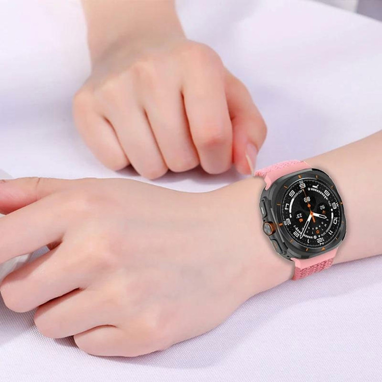 بند مسیر مدل Braided Solo Magnetic مناسب برای ساعت هوشمند سامسونگ Galaxy Watch Ultra 47mm