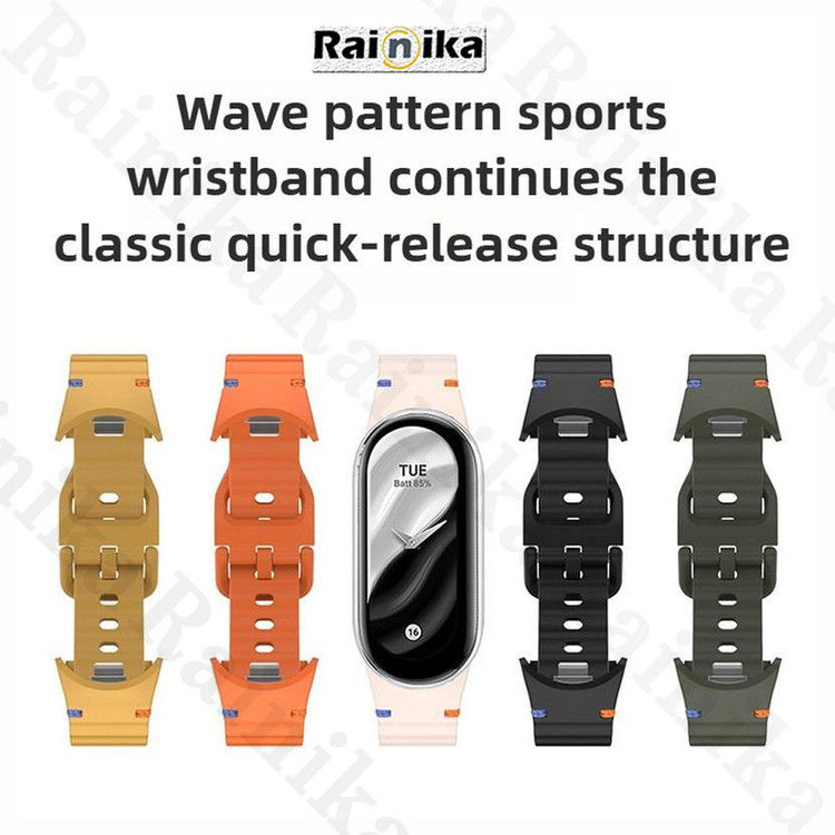 بند رینیکا مدل Sport 8910 مناسب برای ساعت هوشمند شیائومی Mi Band 10 / Mi Band 9 / Mi Band 8