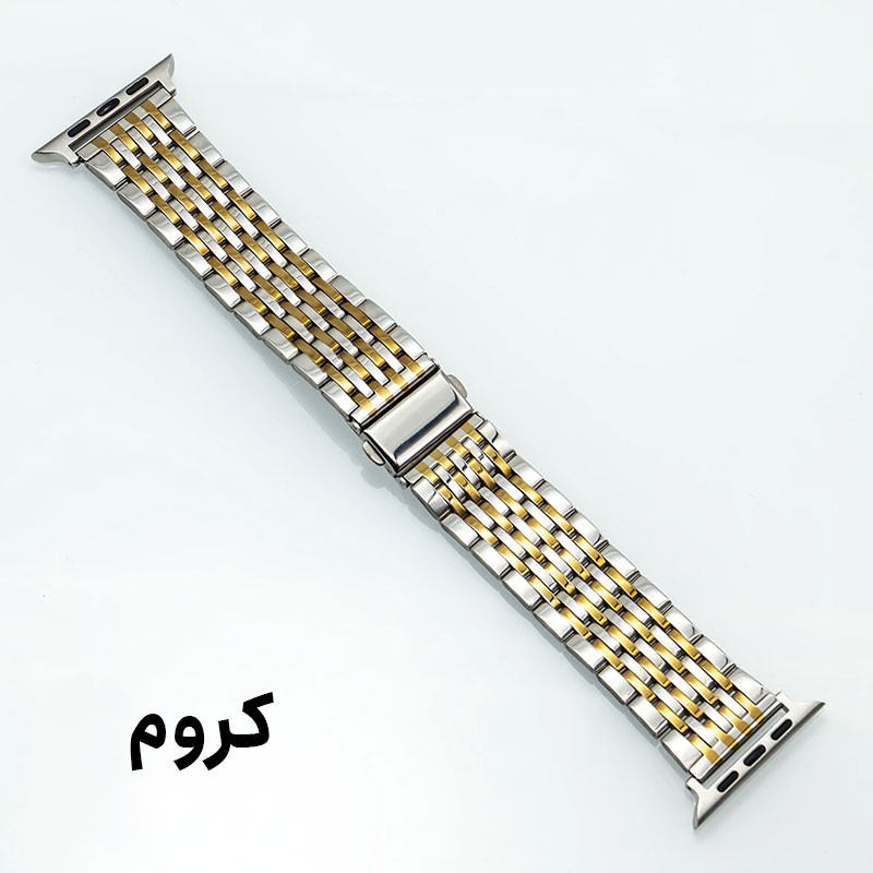 بند مسیر مدل Luxury Stanless مناسب برای ساعت هوشمند ال جی (22mm) G Watch