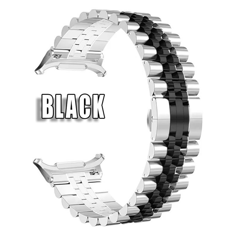 بند مسیر مدل 5bead dual color Butterfly مناسب برای ساعت هوشمند سامسونگ Galaxy Watch Ultra 47mm