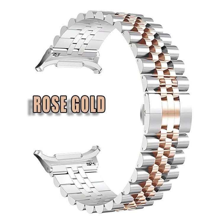 بند مسیر مدل 5bead dual color Butterfly مناسب برای ساعت هوشمند سامسونگ Galaxy Watch Ultra 47mm