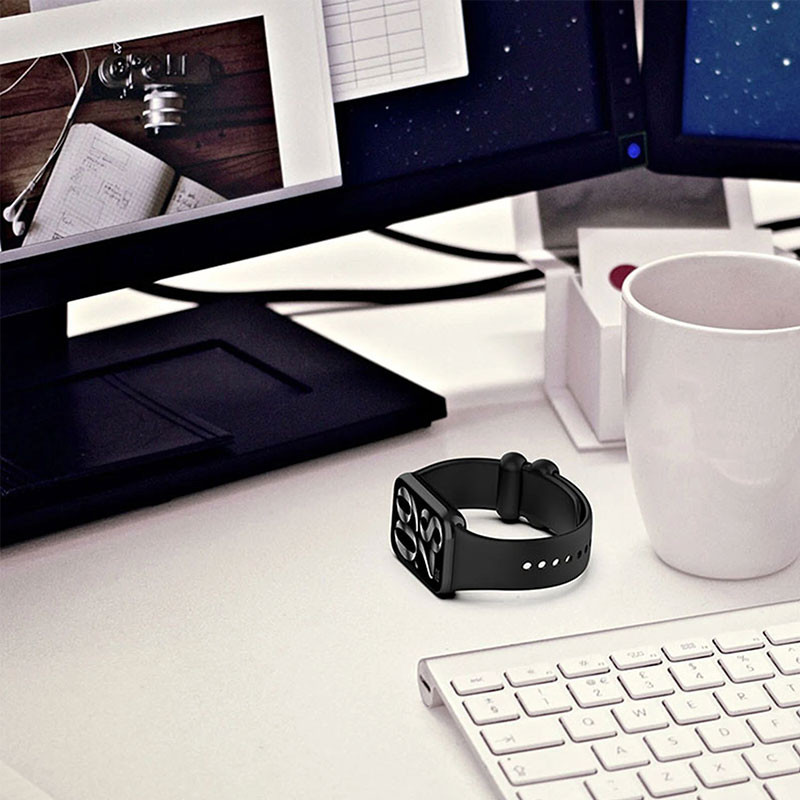بند مسیر مدل SiliconQ مناسب برای ساعت هوشمند شیائومی Mi Band 9 Pro 44mm
