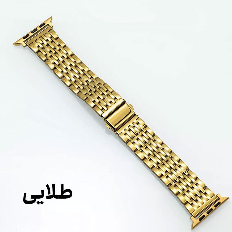 بند مسیر مدل Luxury Stanless_22 مناسب برای ساعت هوشمند ال جی (46mm) G Watch