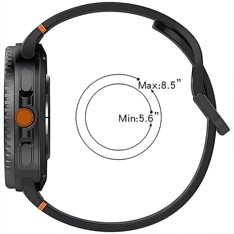 بند پنتر مدل Silicone Org9 مناسب برای ساعت هوشمند سامسونگ Galaxy Watch 9 40mm