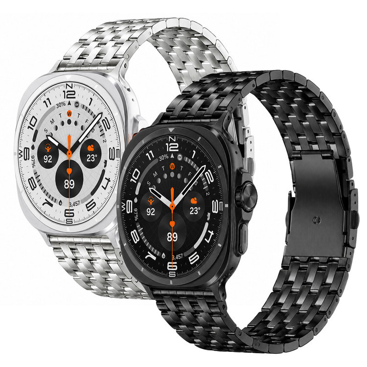 بند فلزی اسپریگ مدل 7BIX SK W7 مناسب برای ساعت هوشمند سامسونگ Galaxy Watch Ultra / Ultra 2025 47mm