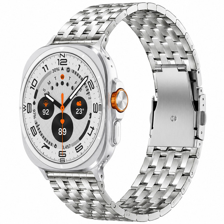 بند فلزی اسپریگ مدل 7BIX SK W7 مناسب برای ساعت هوشمند سامسونگ Galaxy Watch Ultra / Ultra 2025 47mm