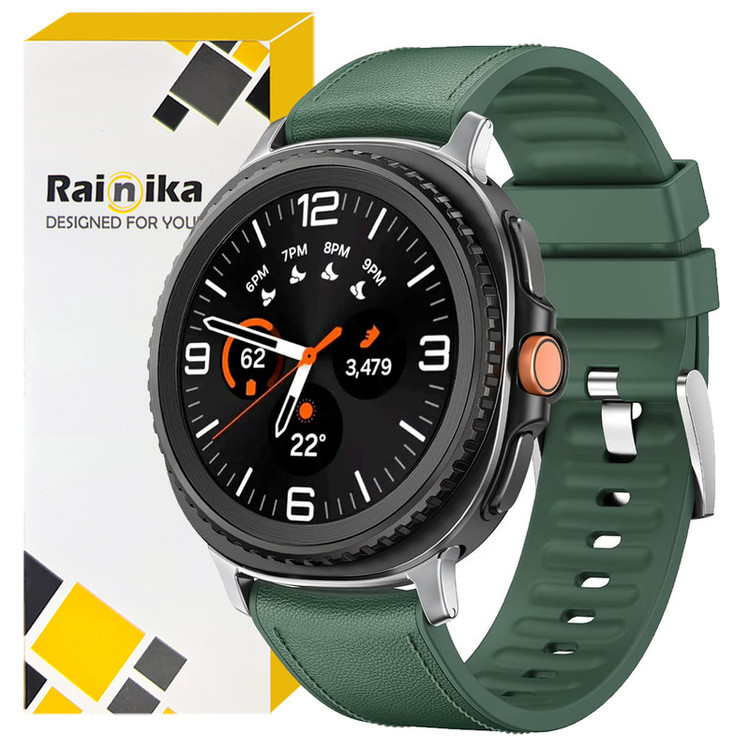 بند رینیکا مدل Leather Watch8 مناسب برای ساعت هوشمند سامسونگ Galaxy Watch 8 40mm / 44mm / 46mm Classic