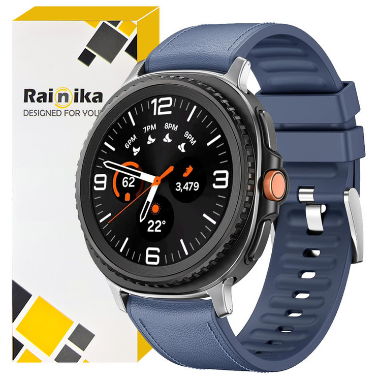 بند رینیکا مدل Leather Watch8 مناسب برای ساعت هوشمند سامسونگ Galaxy Watch 8 40mm / 44mm / 46mm Classic