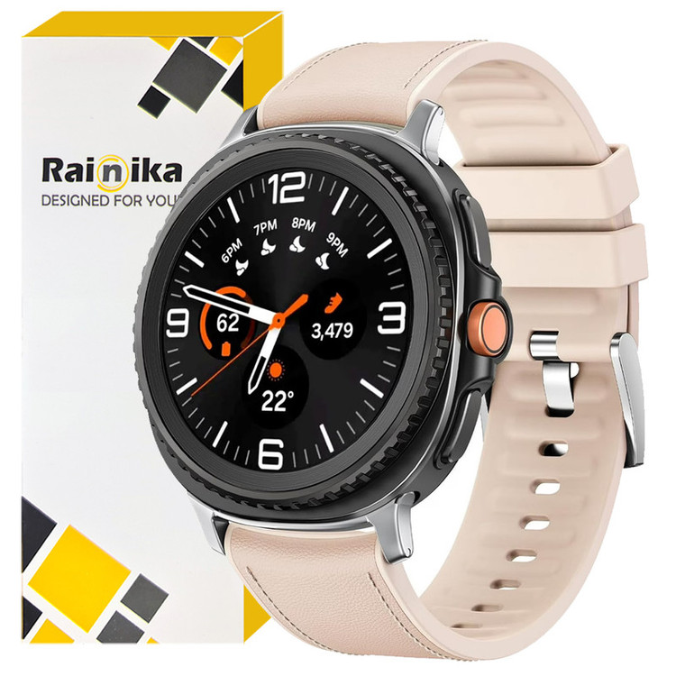 بند رینیکا مدل Leather Watch8 مناسب برای ساعت هوشمند سامسونگ Galaxy Watch 8 40mm / 44mm / 46mm Classic