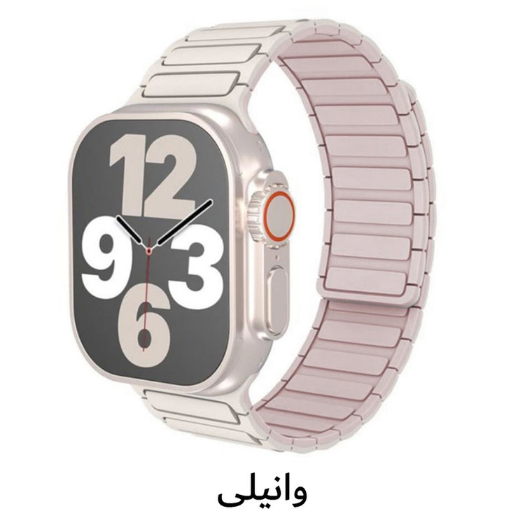 بند آکوآرا مدل ARMA Magnet مناسب برای اپل واچ 44/45/46/49 میلیمتری سری SE1/SE2/SE3/4/5/6/7/8/9/10/11/Ultra/Ultra2/Ultra3