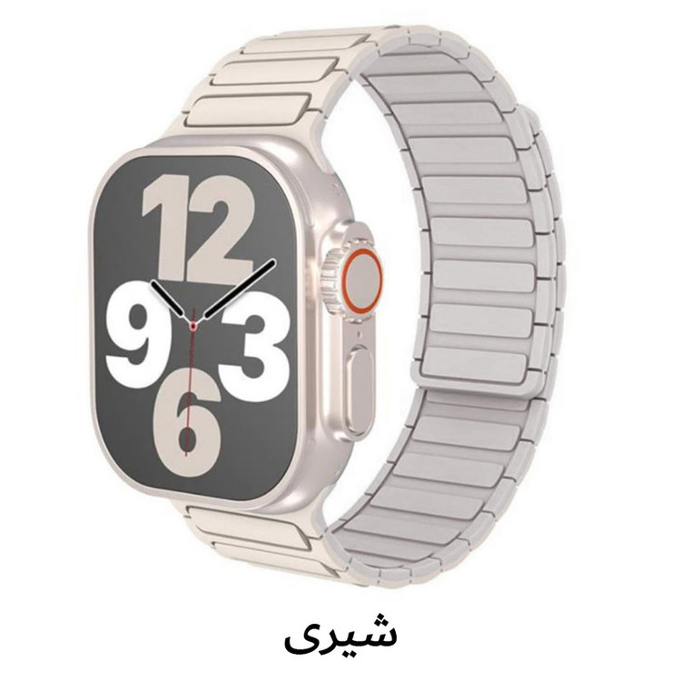بند آکوآرا مدل ARMA Magnet مناسب برای اپل واچ 44/45/46/49 میلیمتری سری SE1/SE2/SE3/4/5/6/7/8/9/10/11/Ultra/Ultra2/Ultra3