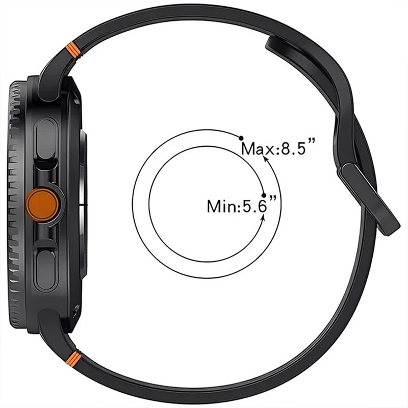 بند پنتر مدل Silicone Org9 مناسب برای ساعت هوشمند سامسونگ Galaxy Watch 9 44mm
