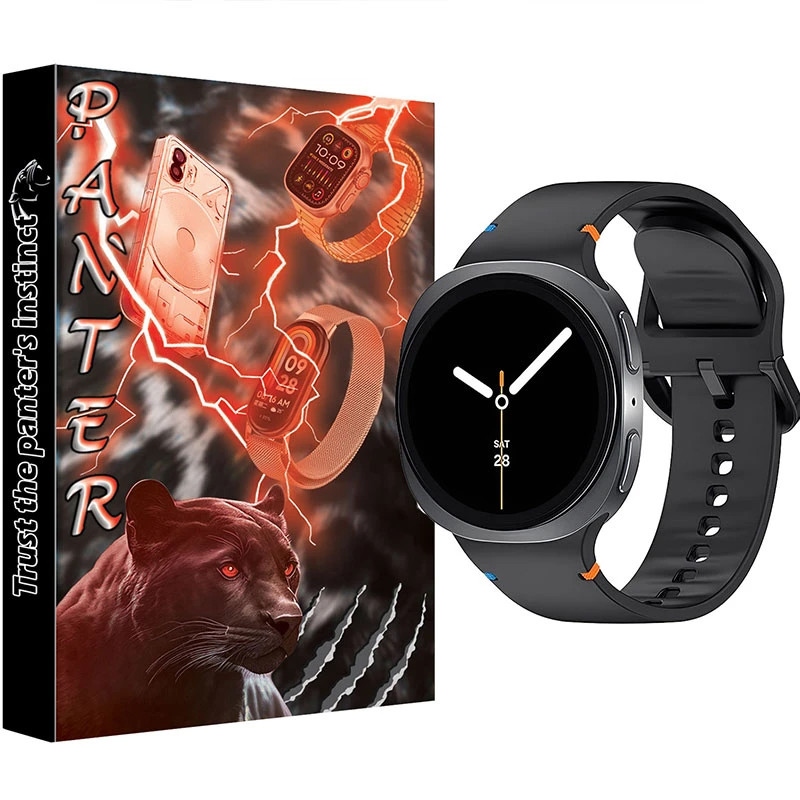بند پنتر مدل Silicone Org9 مناسب برای ساعت هوشمند سامسونگ Galaxy Watch 9 44mm
