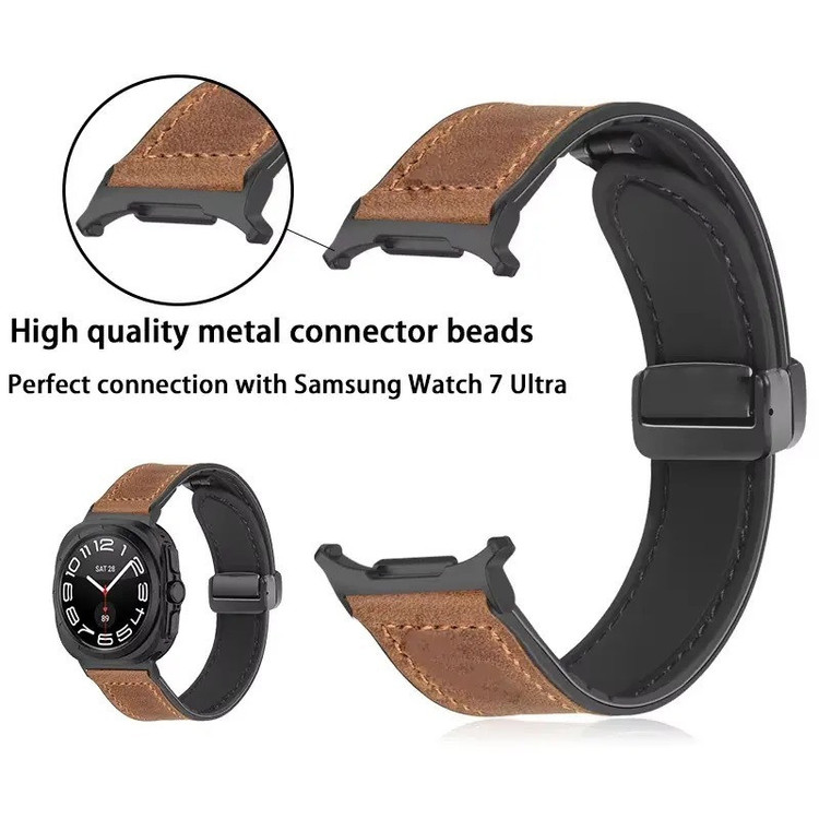 بند مدل LUXWLT مناسب برای ساعت هوشمند سامسونگ Galaxy Watch Ultra 47mm (2025/2024)