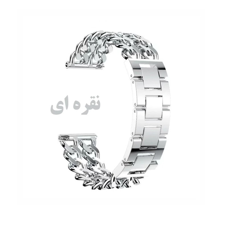 بند اپیکوی مدل Cartier Chains-20mm مناسب برای ساعت هوشمند سامسونگ Galaxy Watch 4/5/6/ َActive1/2