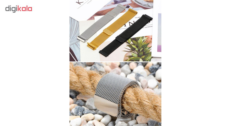 بند ساعت کوتتسی مدل W20 مناسب برای ساعت هوشمند سامسونگ Gear S3 22mm