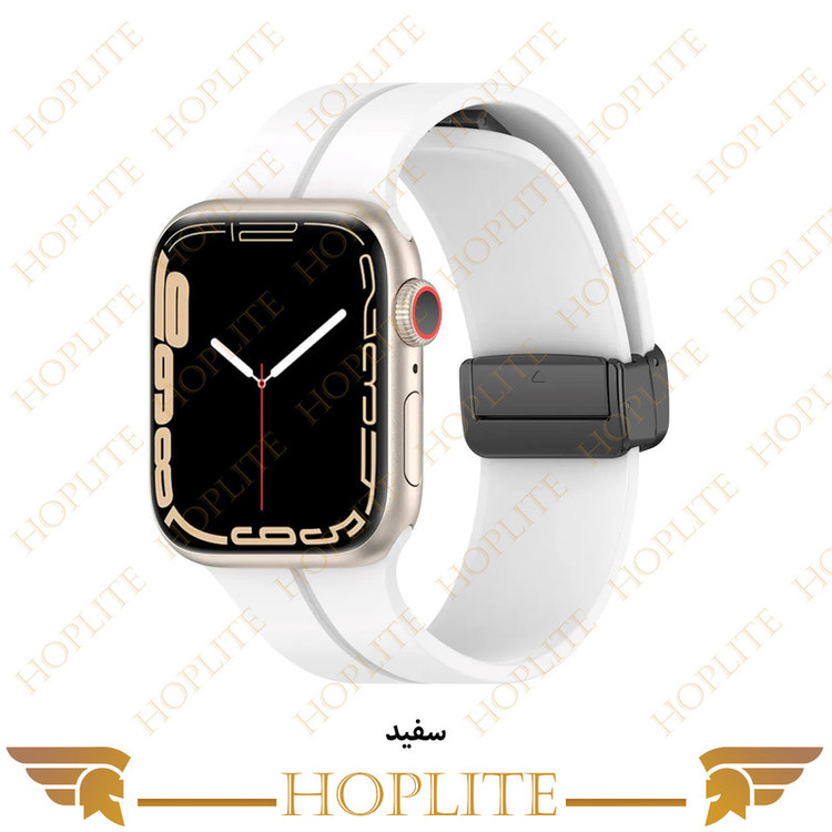 بند هاپلایت مدل Magnetic-HL مناسب برای اپل واچ 42/44/45/49 میلی متری