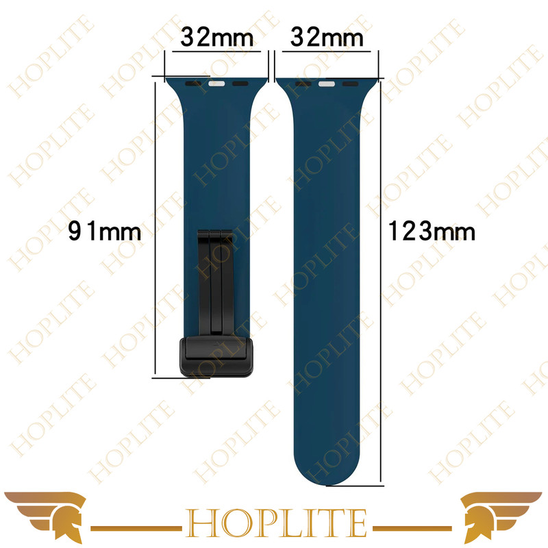 بند هاپلایت مدل Magnetic-HL مناسب برای اپل واچ 42/44/45/49 میلی متری