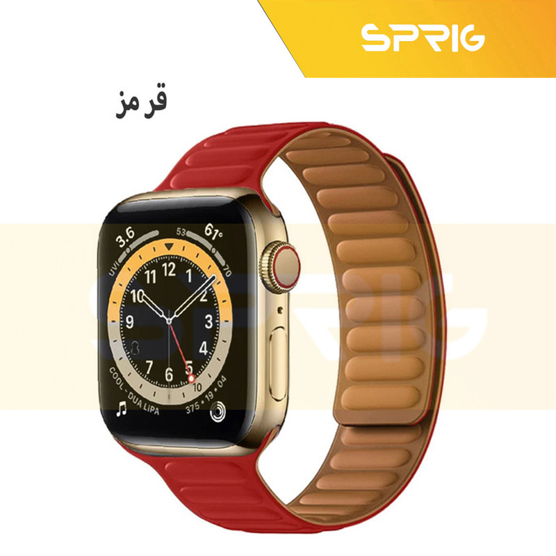 بند اسپریگ مدل Magnetic Loop مناسب برای اپل واچ 42 / 44 / 45 / 49 میلی متر