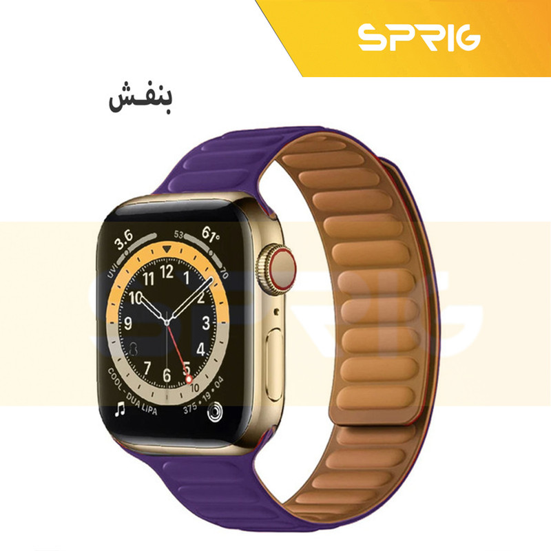 بند اسپریگ مدل Magnetic Loop مناسب برای اپل واچ 42 / 44 / 45 / 49 میلی متر