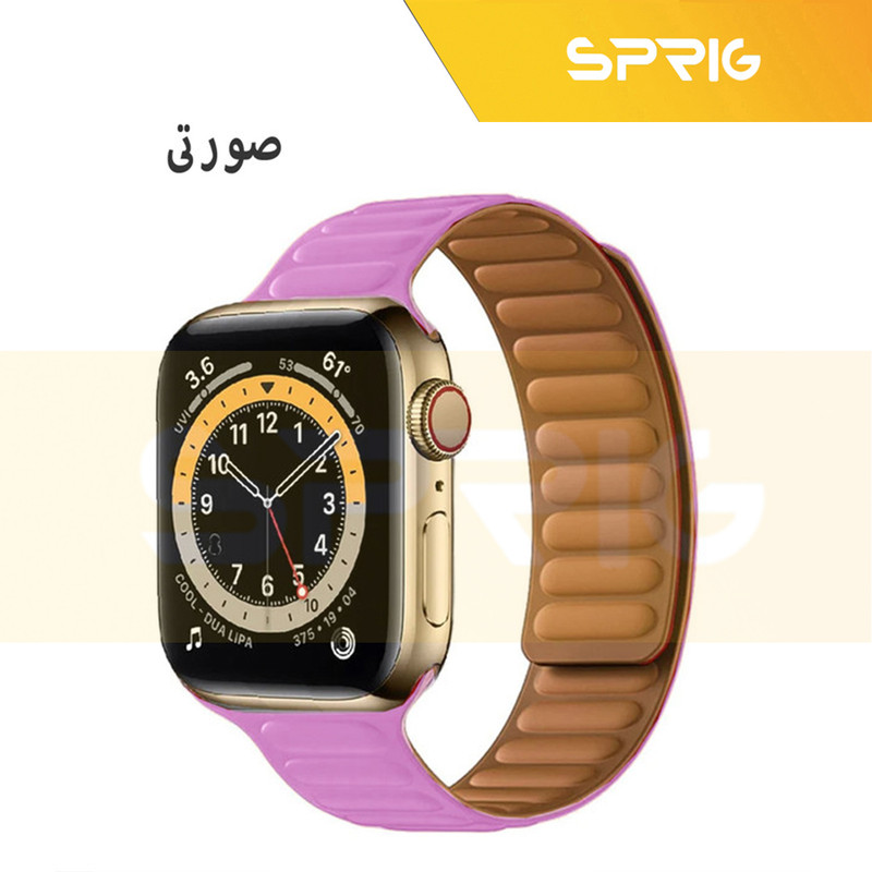 بند اسپریگ مدل Magnetic Loop مناسب برای اپل واچ 42 / 44 / 45 / 49 میلی متر