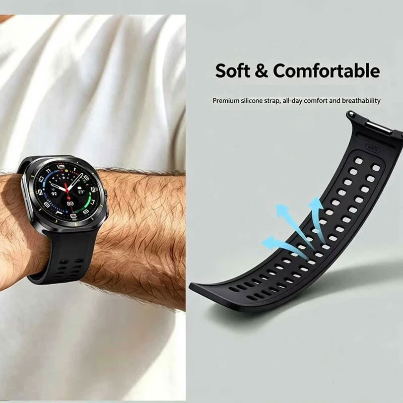 بند پنتر مدل Official Band مناسب برای ساعت هوشمند سامسونگ Galaxy Watch Ultra 2 47mm (2026)