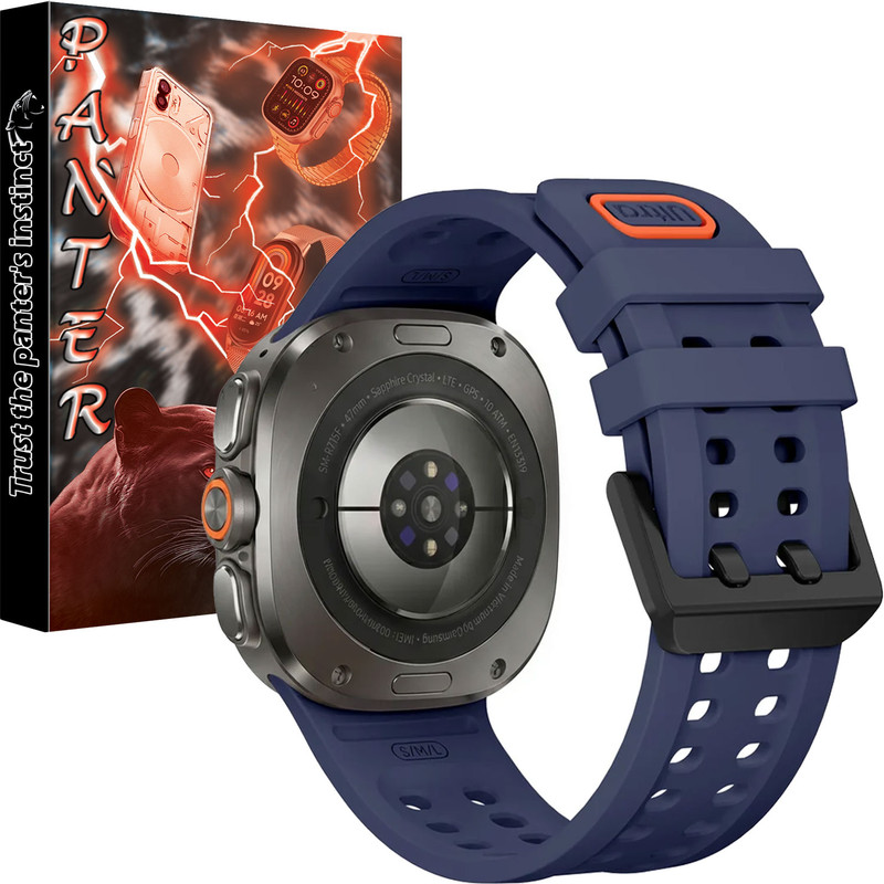 بند پنتر مدل Official Band مناسب برای ساعت هوشمند سامسونگ Galaxy Watch Ultra 2 47mm (2026)