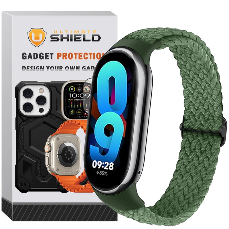 بند آلتیمیت شیلد مدل Braided Solo مناسب برای ساعت هوشمند شیائومی Mi band 10