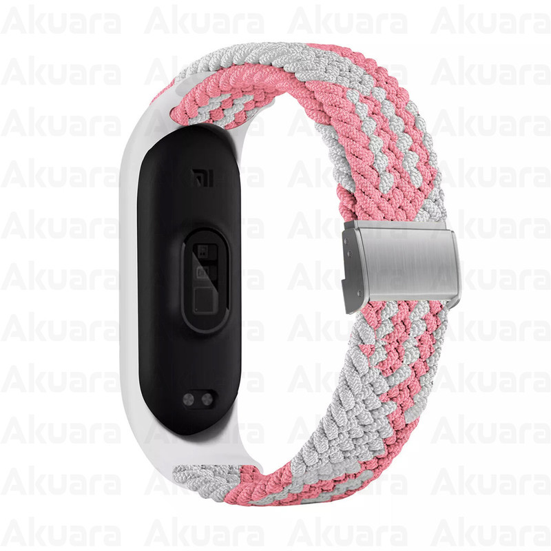 بند ساعت آکوآرا مدل Woven GK مناسب برای ساعت هوشمند شیائومی Mi Band 5/6/7 41mm