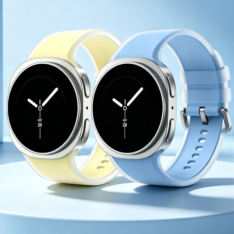 بند گوف مدل Frosted Haze Silicone مناسب برای ساعت هوشمند سامسونگ Galaxy Watch 9 40mm / 9 44mm