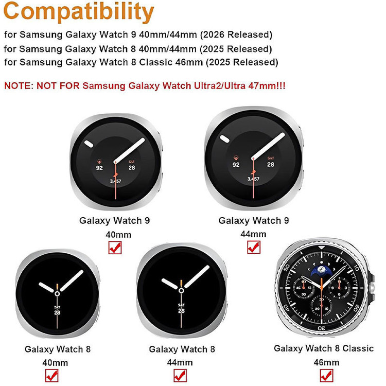 بند گوف مدل Frosted Haze Silicone مناسب برای ساعت هوشمند سامسونگ Galaxy Watch 9 40mm / 9 44mm