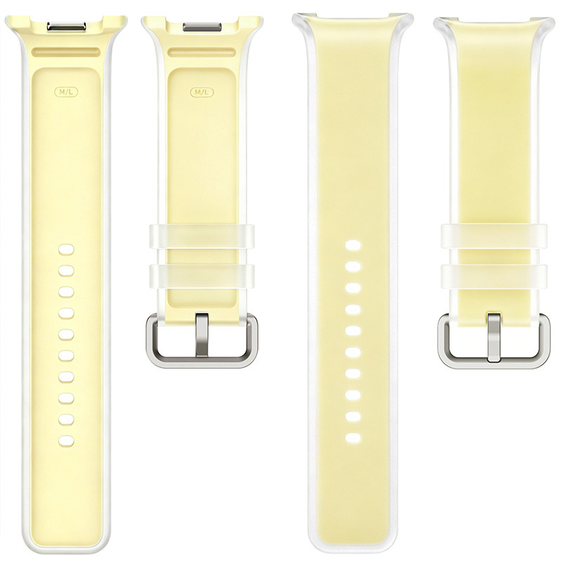 بند گوف مدل Frosted Haze Silicone مناسب برای ساعت هوشمند سامسونگ Galaxy Watch 9 40mm / 9 44mm