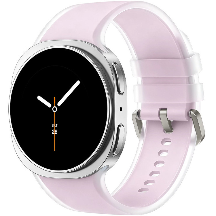 بند گوف مدل Frosted Haze Silicone مناسب برای ساعت هوشمند سامسونگ Galaxy Watch 9 40mm / 9 44mm