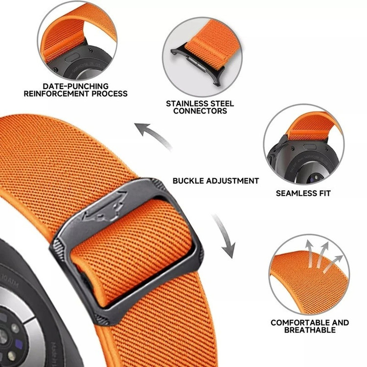 بند مدل LuxUrbanWeave مناسب برای ساعت هوشمند سامسونگ Galaxy Watch Ultra 2/1 47 mm
